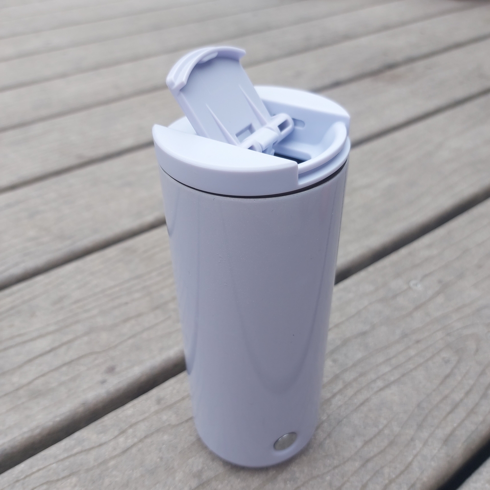 Sleek Lavender Glitter Starbucks Travel Mug